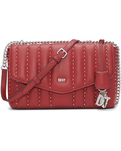 DKNY Lexington Park Shoulder Bag - Red
