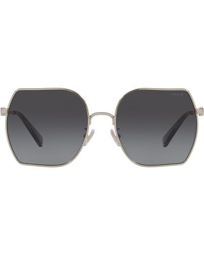 COACH Hc7142 Sunglasses - Black