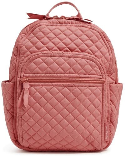 Vera Bradley Cotton Small Backpack - Pink