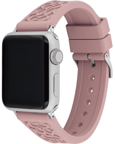 COACH Apple Watch Strap | Elevate Your Look And Customize Your Timepiece - Pink