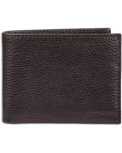 Cole Haan Rfid Leather Billfold Wallet - Black