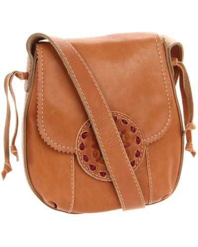 Lucky Brand Embossed M - Brown