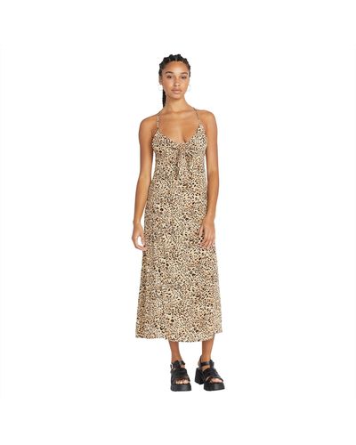 Volcom Meeyoww Maxi Dress - Natural