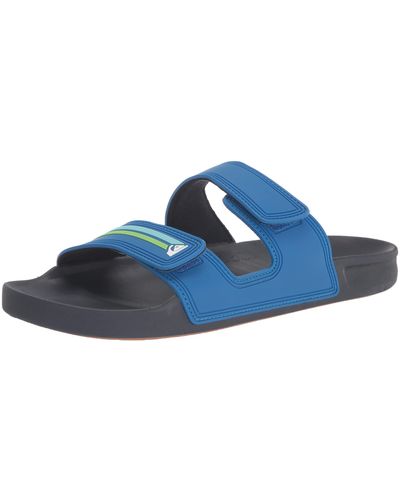 Quiksilver Rivi Double Adjust 3 Point Sandal Flip-flop - Blue