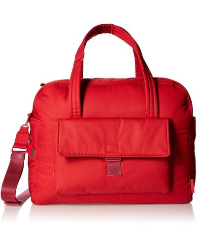 Vera Bradley Cotton Utility Travel Bag - Red