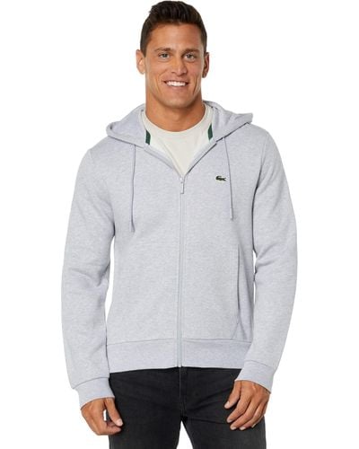 Lacoste Jersey T-shirt Hoodie - Gray