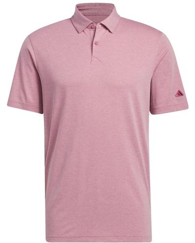 adidas Golf S Go-to Polo Shirt - Pink