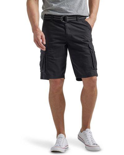 Lee Jeans Dungarees Belted Wyoming Cargo Short - Black