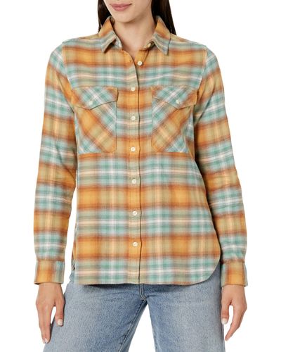 Pendleton Long Sleeve Madison Cotton Flannel Shirt - Multicolor