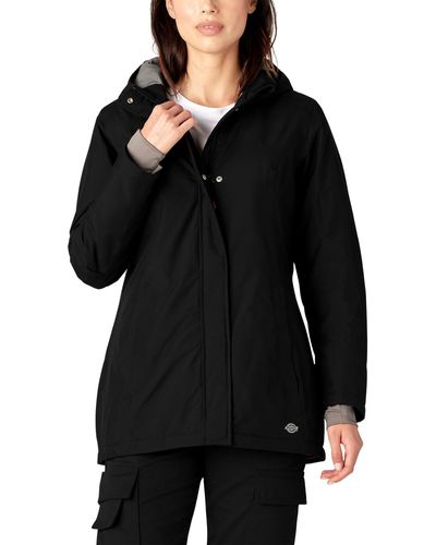 Dickies Plus Size 's Insulated Waterproof Jacket - Black