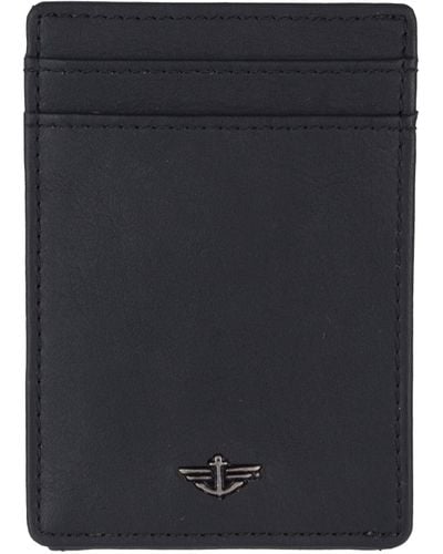 Dockers Front Pocket Wallet - Black