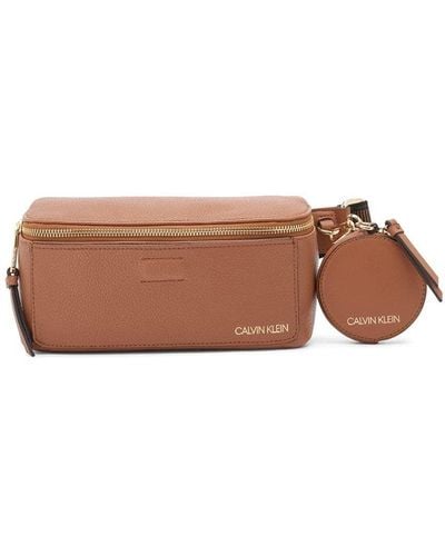 Calvin Klein Millie Novelty Belt Bag - Brown