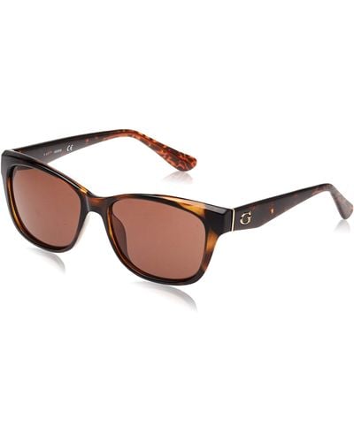Guess Womens Classic Sunglasses - Brown