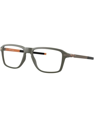 Oakley Ox8166 Wheel House Square Prescription Eyewear Frames - Black