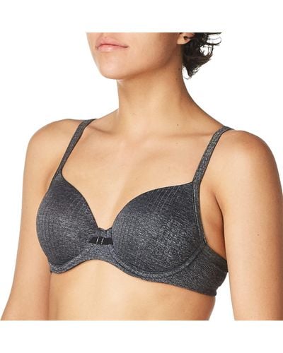 Hanes Ultimate T-shirt Soft Foam Light Lift Bra - Blue