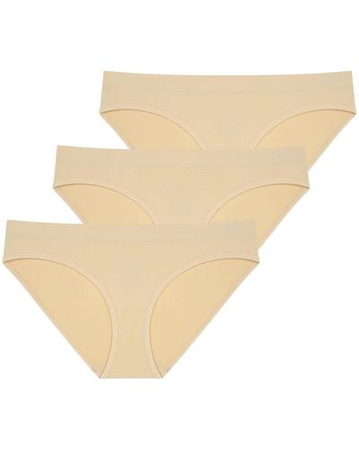 New Balance Ultra Comfort Performance Seamless Bikini Underwear - Natural