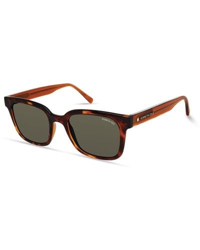 Kenneth Cole Kc5152n Square Sunglasses - Black