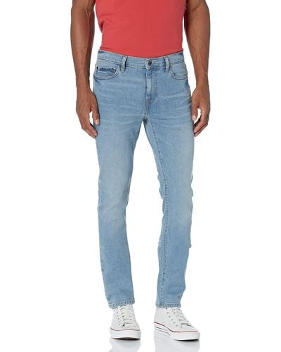 Amazon Essentials Skinny-fit Jeans Voor - Blauw