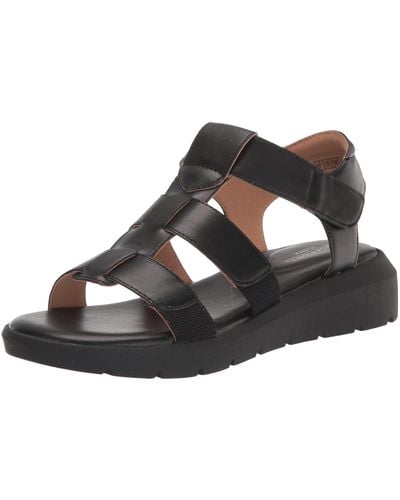 Rockport Womens Abbie T-strap Sandal - Size 6 M - Black