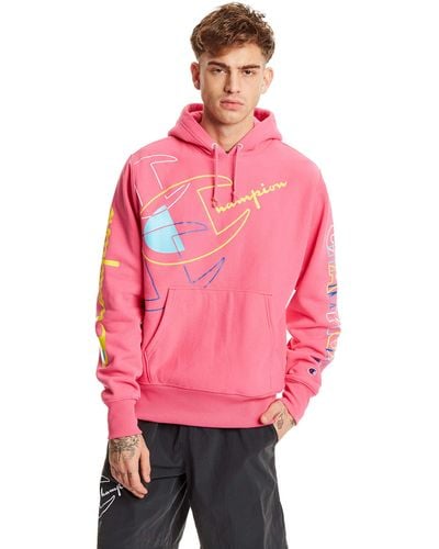 Champion Sweatshirt Reverse Weave - Pink