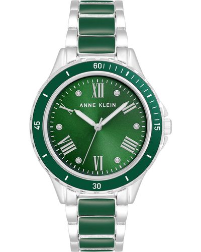 Anne Klein Bracelet Watch - Green