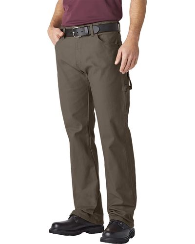 Dickies Relaxed Fit Straight-leg Duck Carpenter Jean - Green