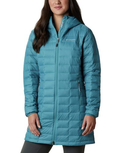 Columbia women's gold 650 turbodown radial mid jacket hotsell