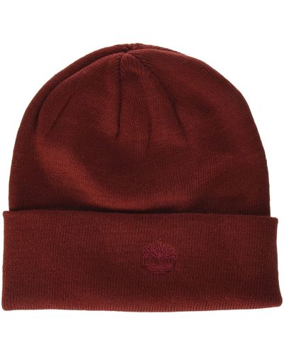 Timberland Cuffed Beanie With Embroidered Logo