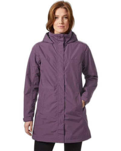 Helly Hansen Aden Insulated Waterproof Windproof Breathable Coat Jacket - Purple