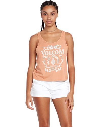 Volcom To The Bank Tank Top - White