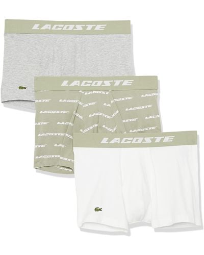Lacoste 3-pack Boxer Shorts - White