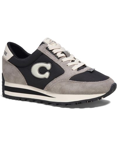 COACH Non Tech Athletic Runner Sneaker - Gray