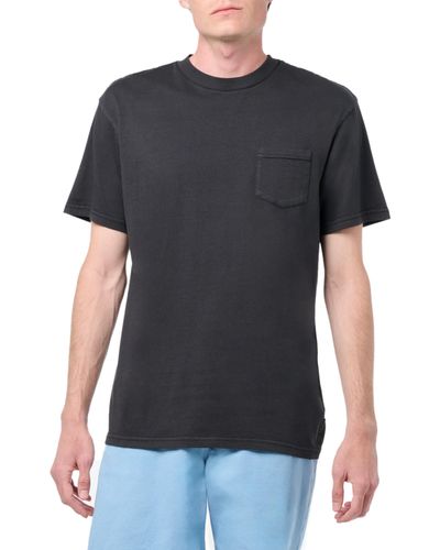 Quiksilver Saltwater Pocket Short Sleeve Tee Shirt T - Black