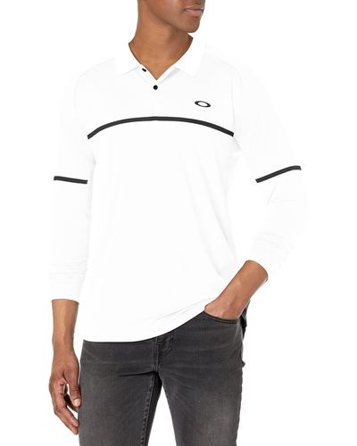 Oakley 's Uv Sleeve Tech Polo Shirt - White
