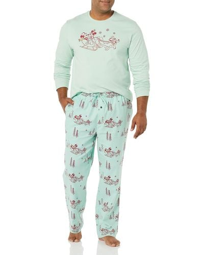Amazon Essentials Disney Flannel Pajamas Robe - Vert