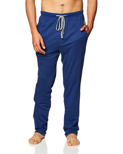 Hanes Solid Knit Sleep Pant - Blue
