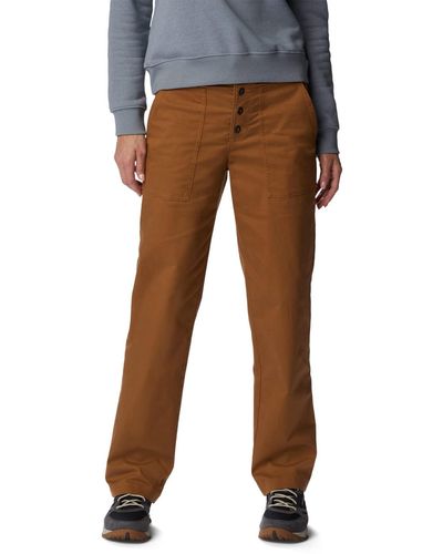 Columbia Holly Hideaway Cotton Pant Hiking - Brown