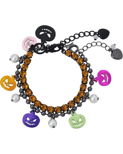 Betsey Johnson Pumpkin Charm Bracelet - Multicolor