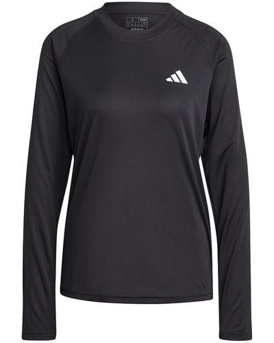 adidas Club Tennis Long Sleeve T-shirt - Black