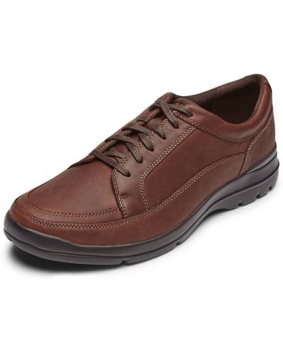 Rockport Mens Junction Point Lacetotoe Oxford - Brown