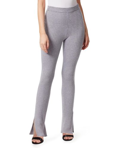 Jessica Simpson Aminah Pull On Flare Sweater Pant - Gray