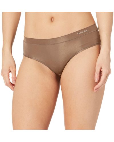 Calvin Klein Simple One Size Hipster Panty - Natural