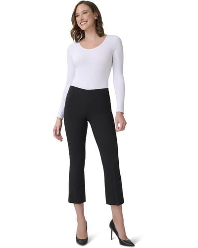 Adrianna Papell Flare Leg Pull On Pant - White