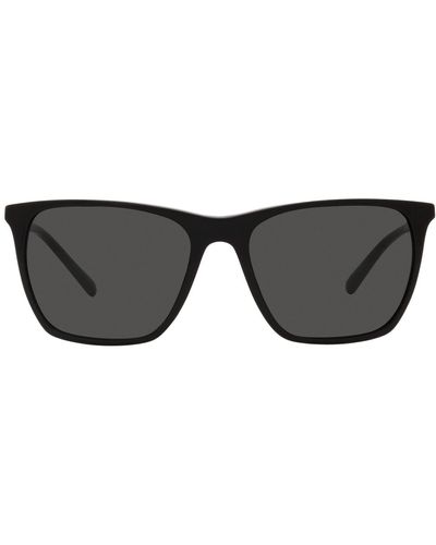 Brooks Brothers Bb5045 Square Sunglasses - Black