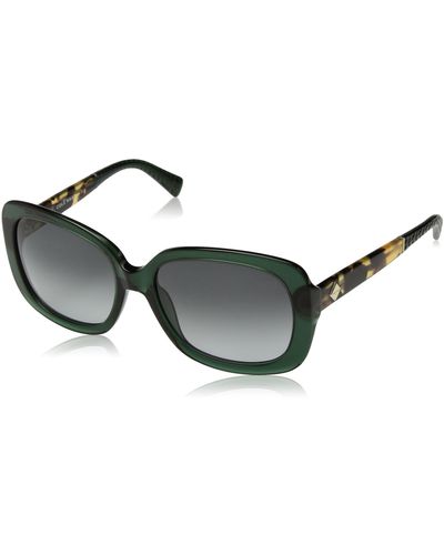 Cole Haan Ch7003 Plastic Rectangular Sunglasses - Multicolor