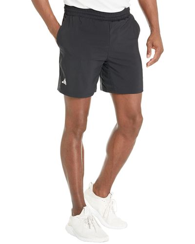 adidas Club 3-Stripes Tennis Shorts - Schwarz