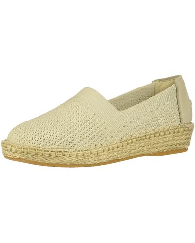 Cole Haan S Cloudfeel Stitchlite Espadrille Loafer Flat - Metallic