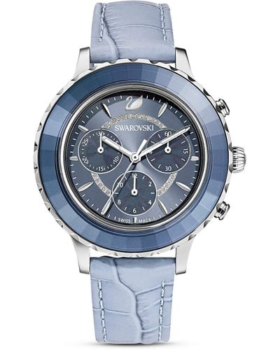 Swarovski Octea Lux Chrono Watch - Blue