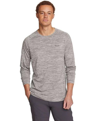 Eddie Bauer Resolution Long-sleeve T-shirt - Gray