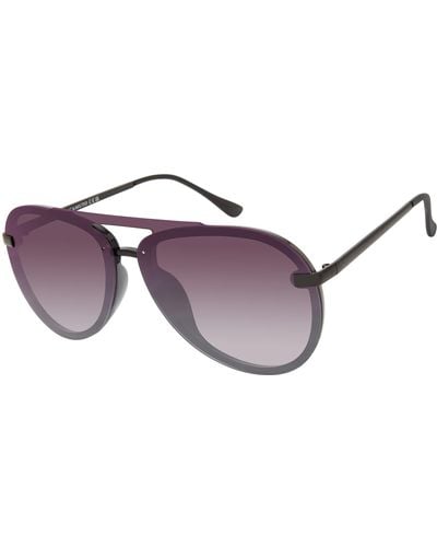 Vince Camuto Vc991 Metal 100% Uv Protective Aviator Pilot Sunglasses. Luxe Gifts For Her - Black